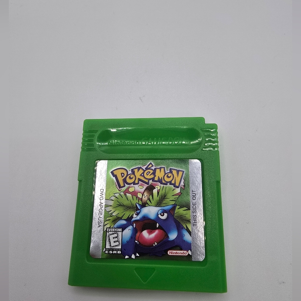 Pokémon Gameboy Game Green Version- Reproduction